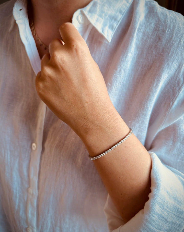 CHR Diamant Tennis Armbånd 2 mm