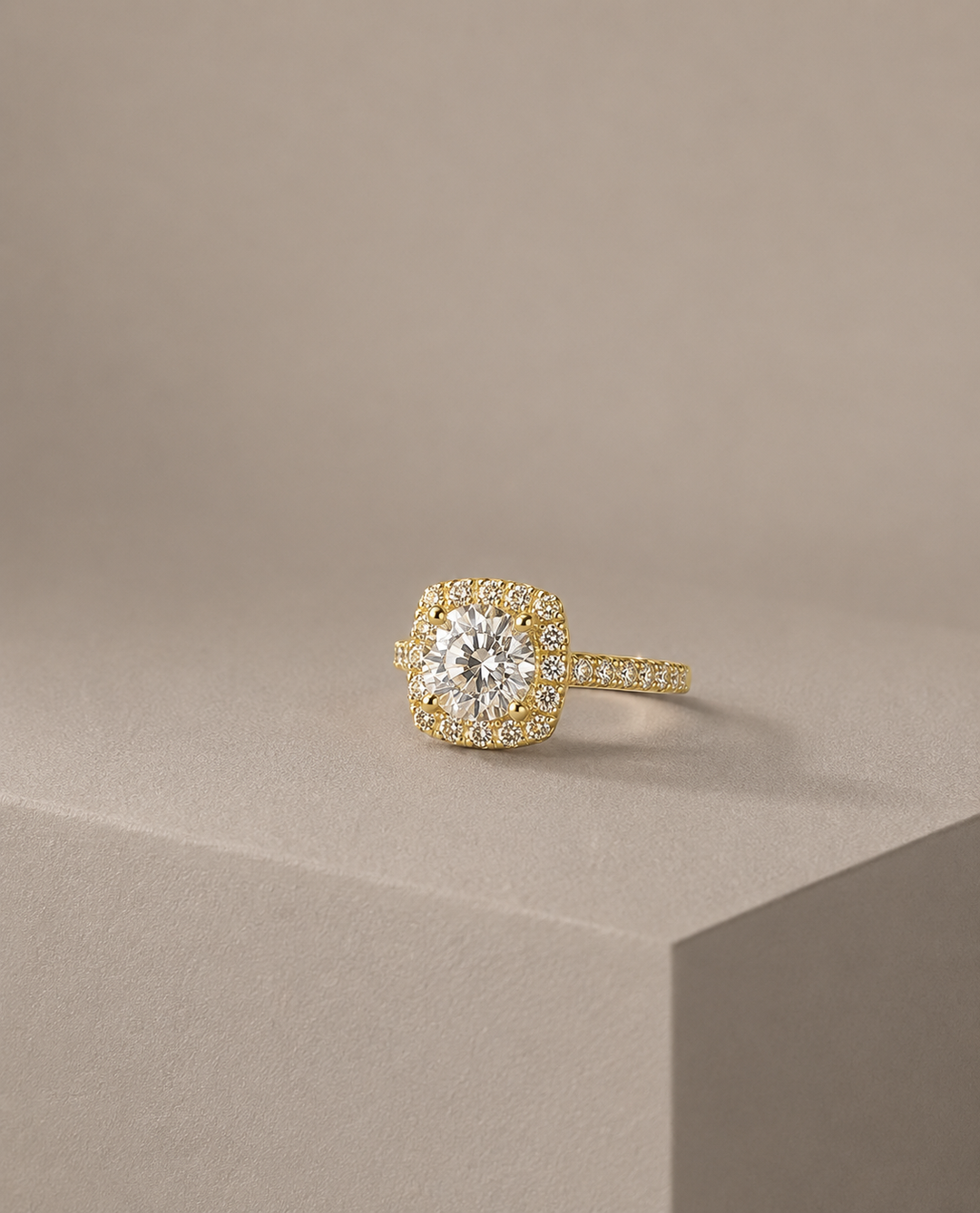 Lumina Halo Ring Golden Edt.