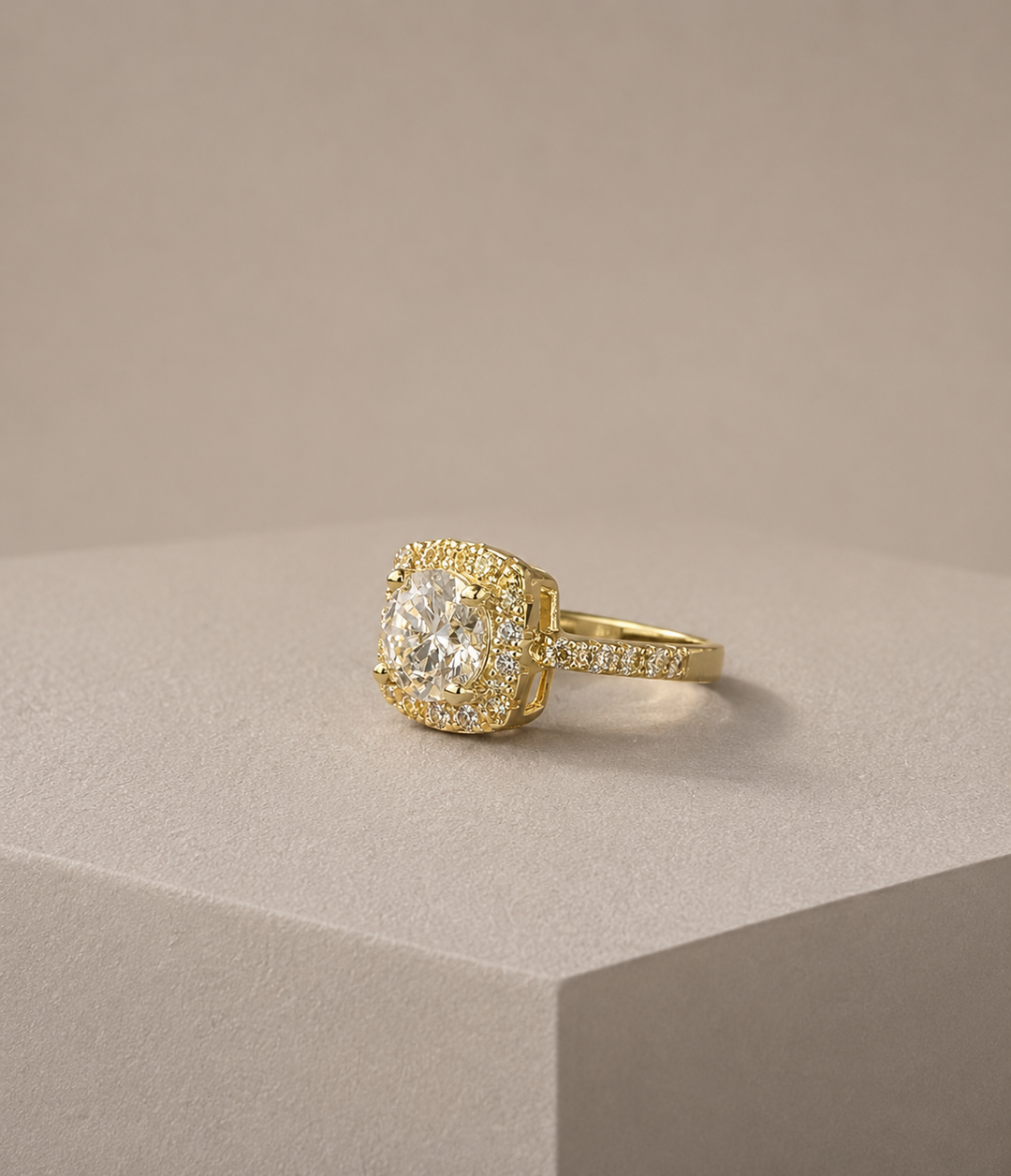 Lumina Halo Ring Golden Edt.
