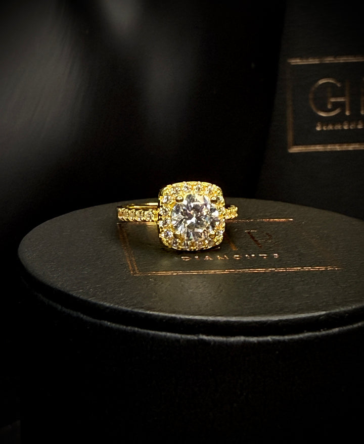 Lumina Halo Ring Golden Edt.