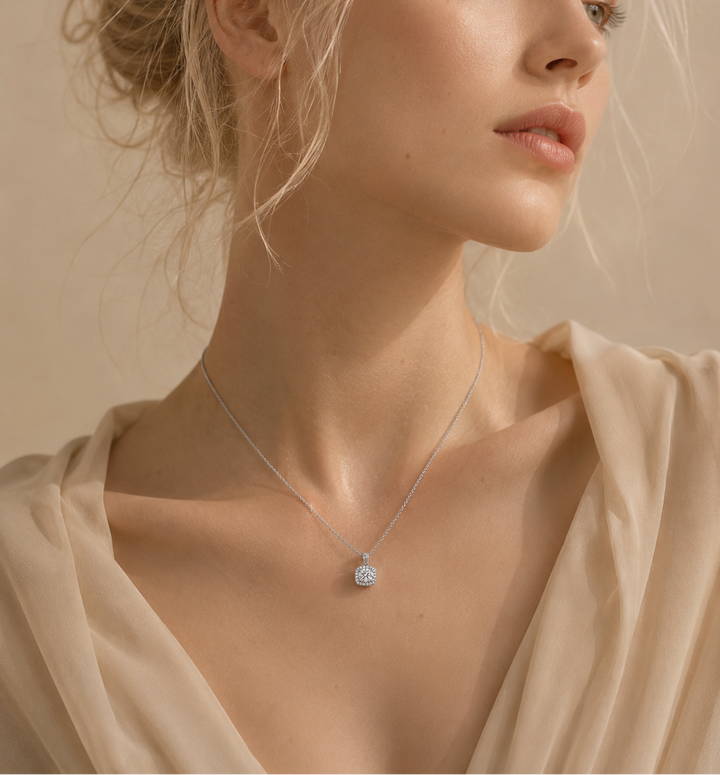 My Lady Cushion Diamant Pendant