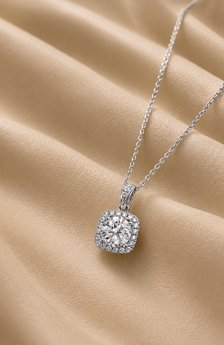 My Lady Cushion Diamant Pendant