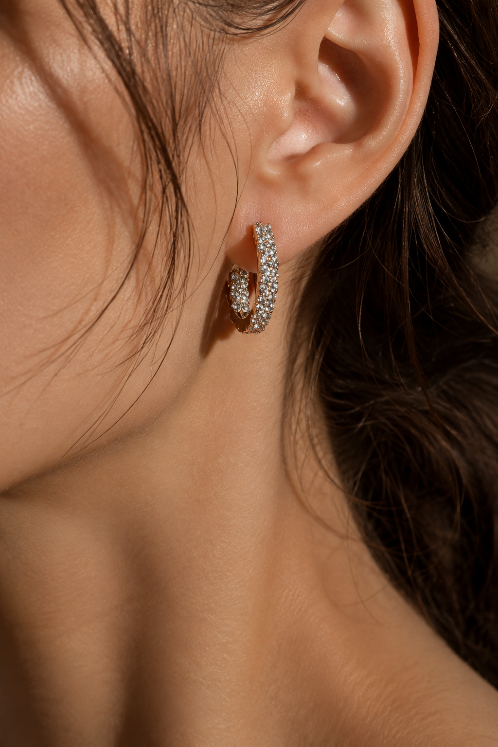 Bling Hoop Ørering