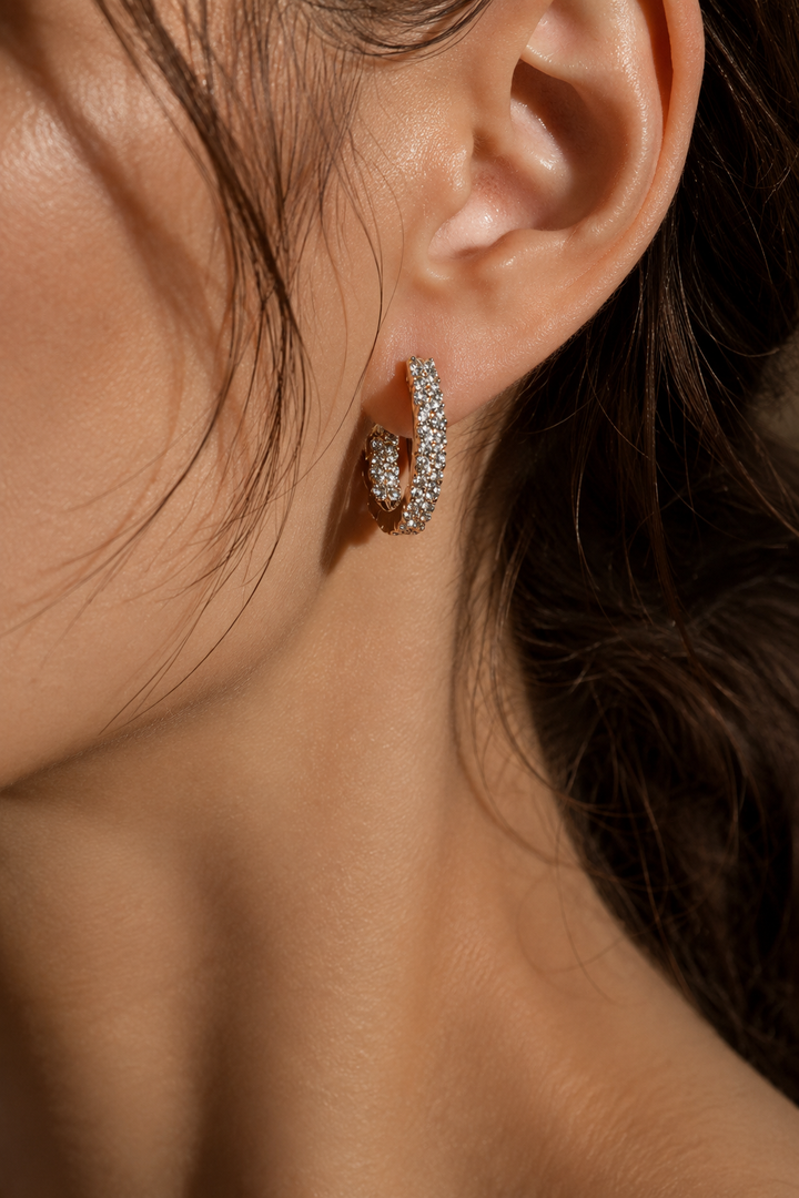Bling Hoop Ørering