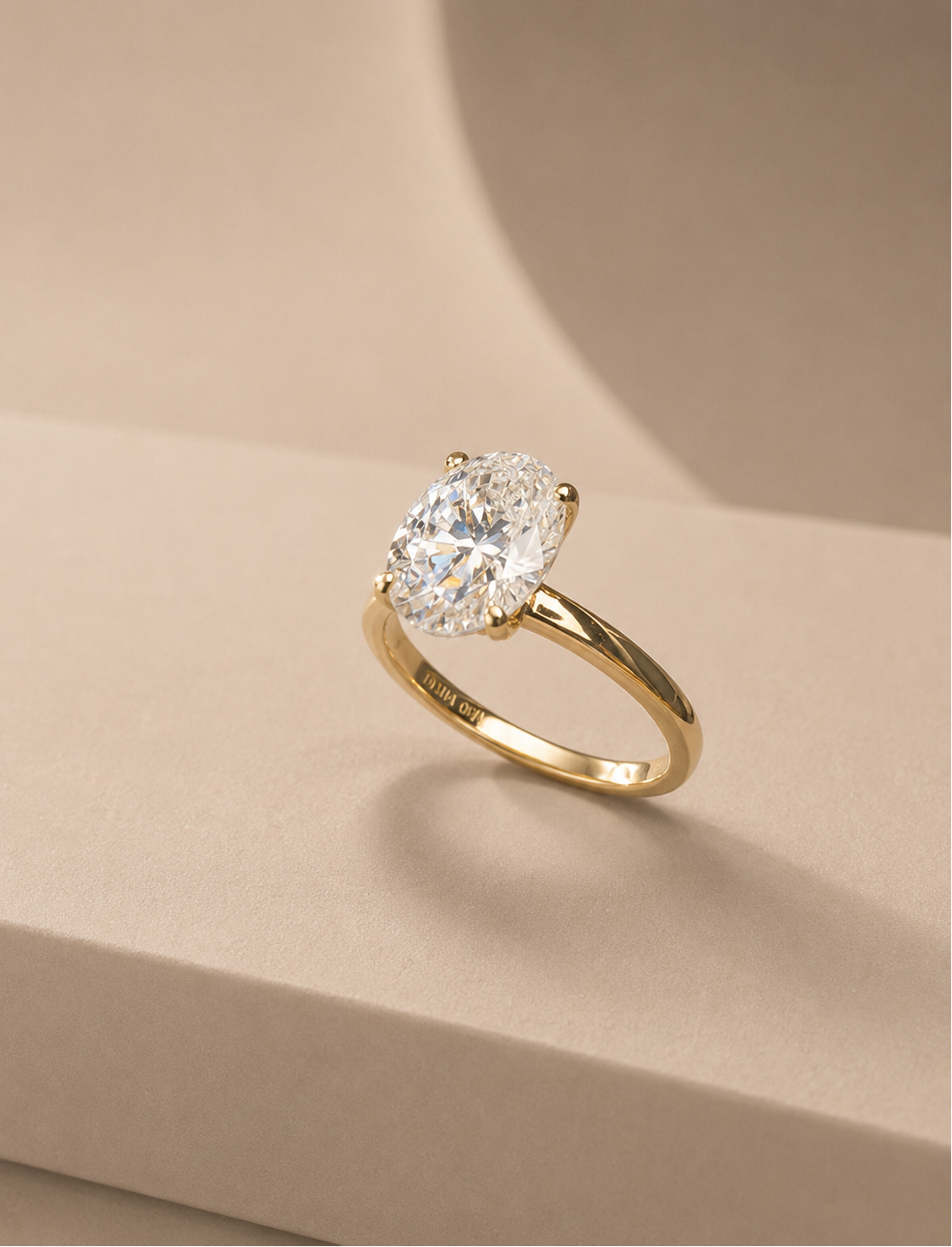 CHR Oval Cut Ring – Golden Edt.