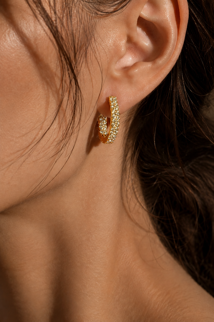Bling Hoop Ørering