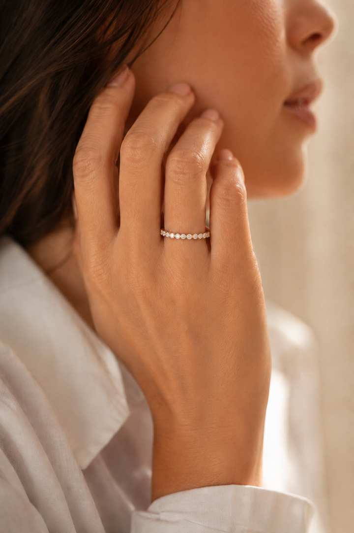 Boble Guld Ring