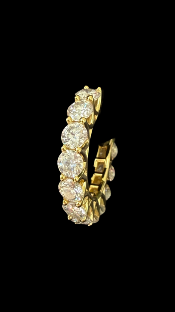 Bold Hoop Gold