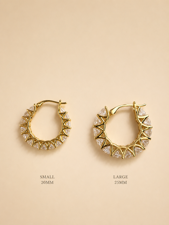Bold Hoop Golden Edt.