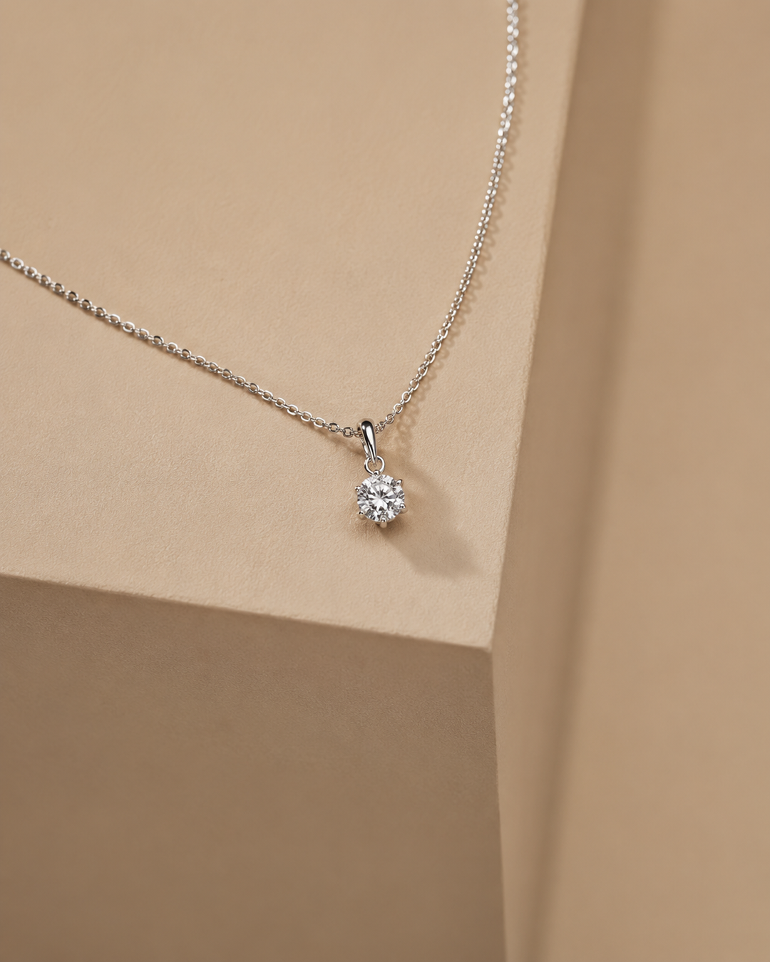 CHR DIAMANT BRILLIANT HALSKÆDE 1 CT. SILVER EDITION