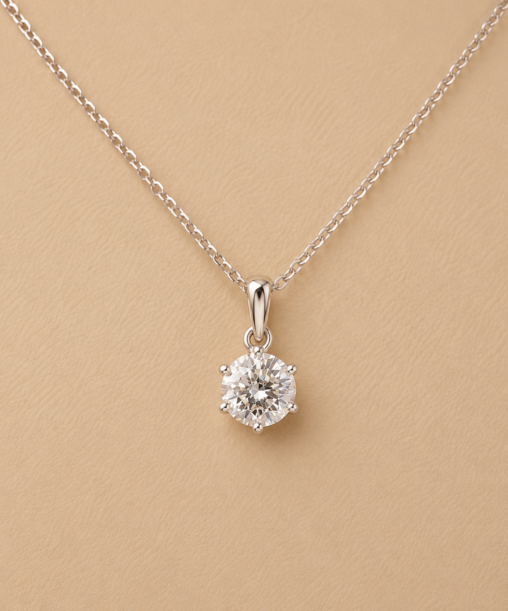 CHR DIAMANT BRILLIANT HALSKÆDE 1 CT. SILVER EDITION