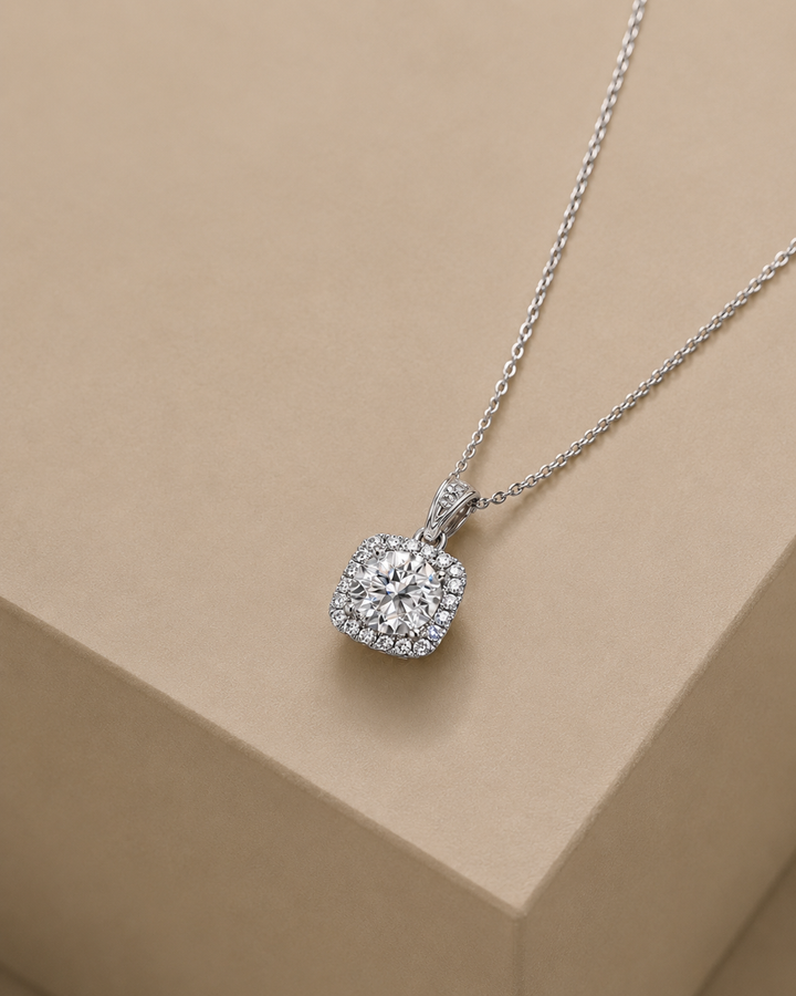 My Lady Cushion Diamant Pendant