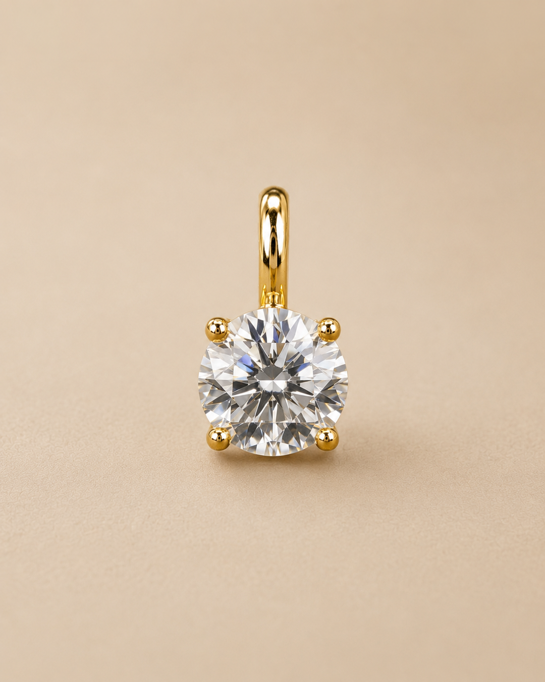 Diamant Simplicity Vedhæng 18K