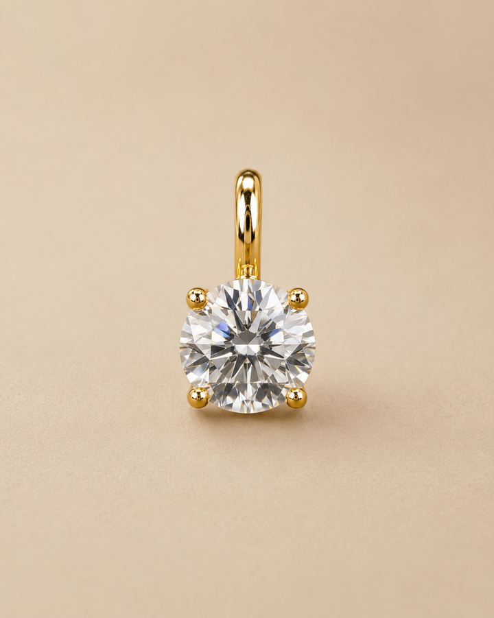 Diamant Simplicity Vedhæng 18K