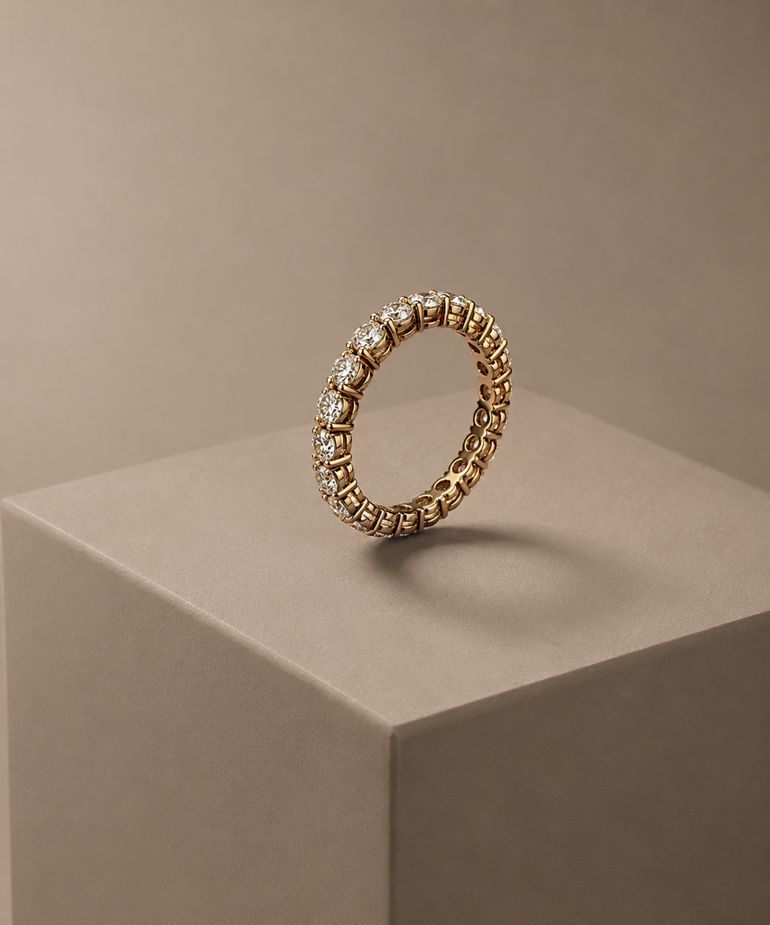 Luksus Guld Alliance Ring