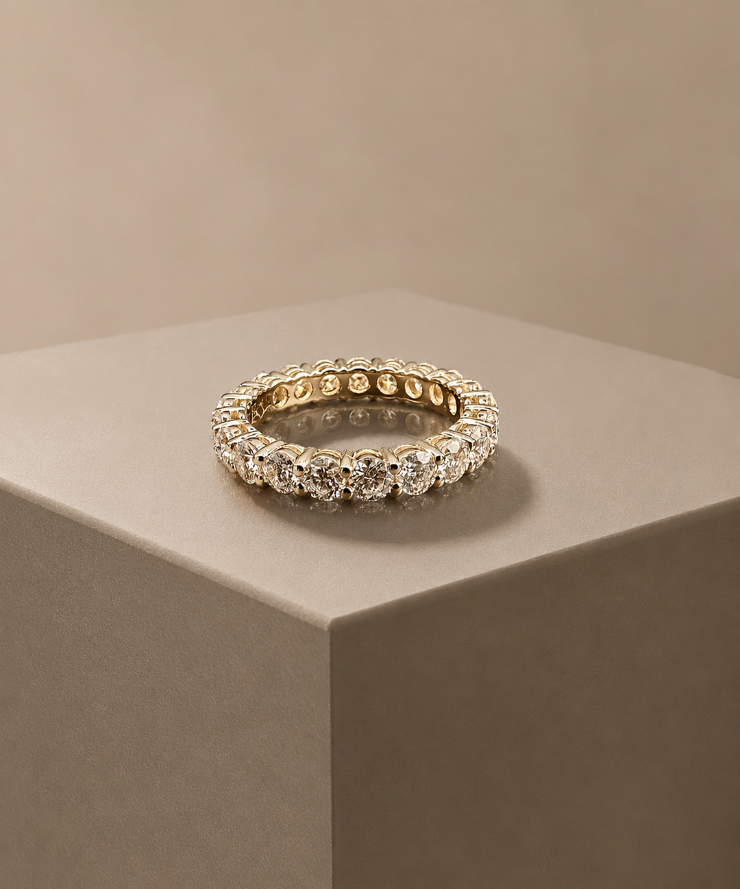 Luksus Guld Alliance Ring