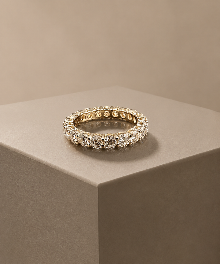 Luksus Guld Alliance Ring