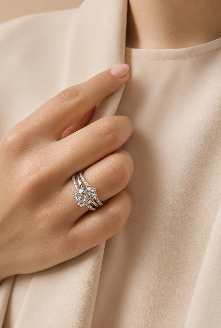 Oval Cut Silver Edt.
