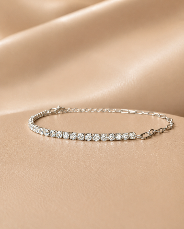 Petite Tennis Armbånd 2mm