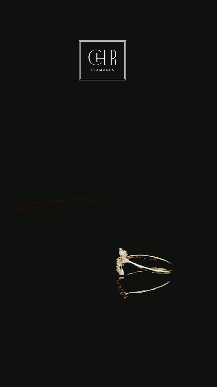 Blomster Guld Ring