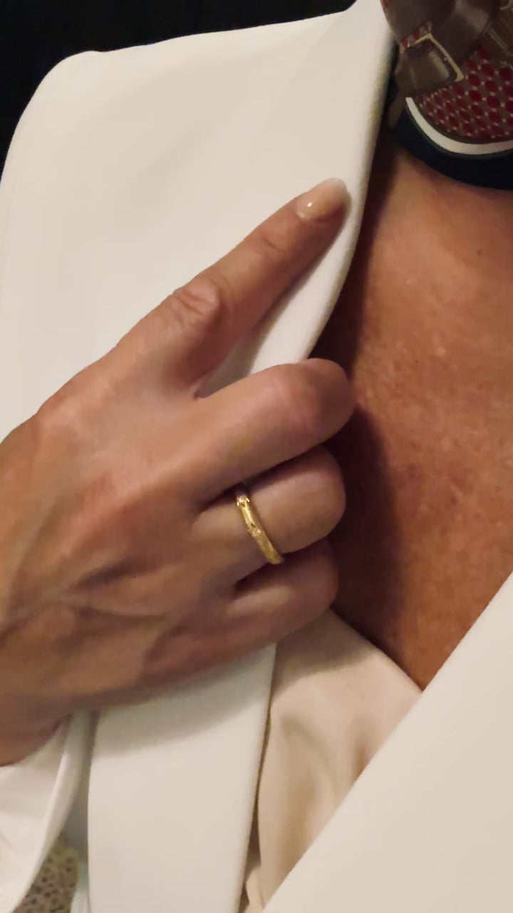 Vintage Guld Ring 18 K