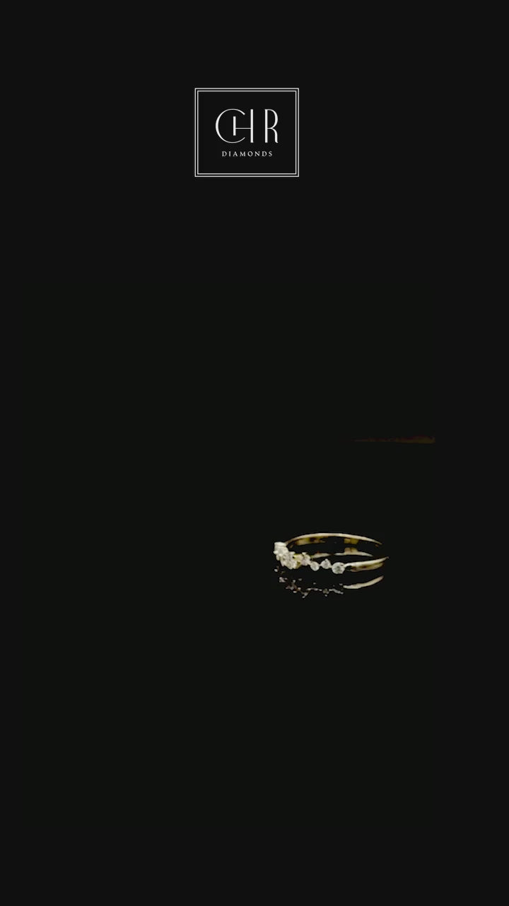 Simple Mess Ring Guld
