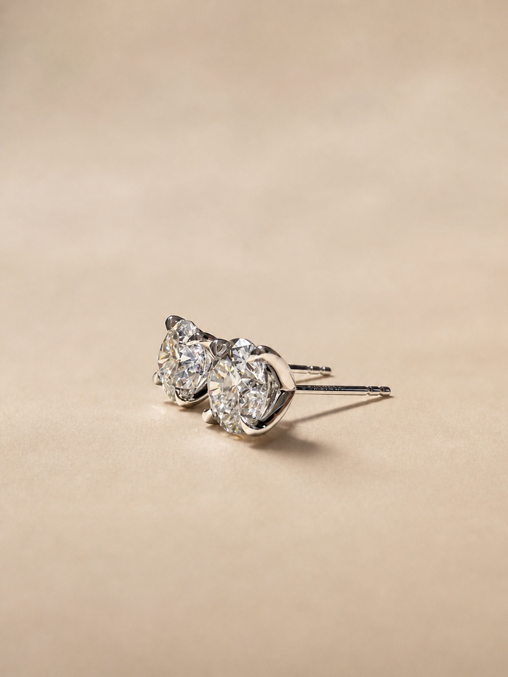 CHR Diamant Ørestikker 18K Hvidguld 2.15 CT