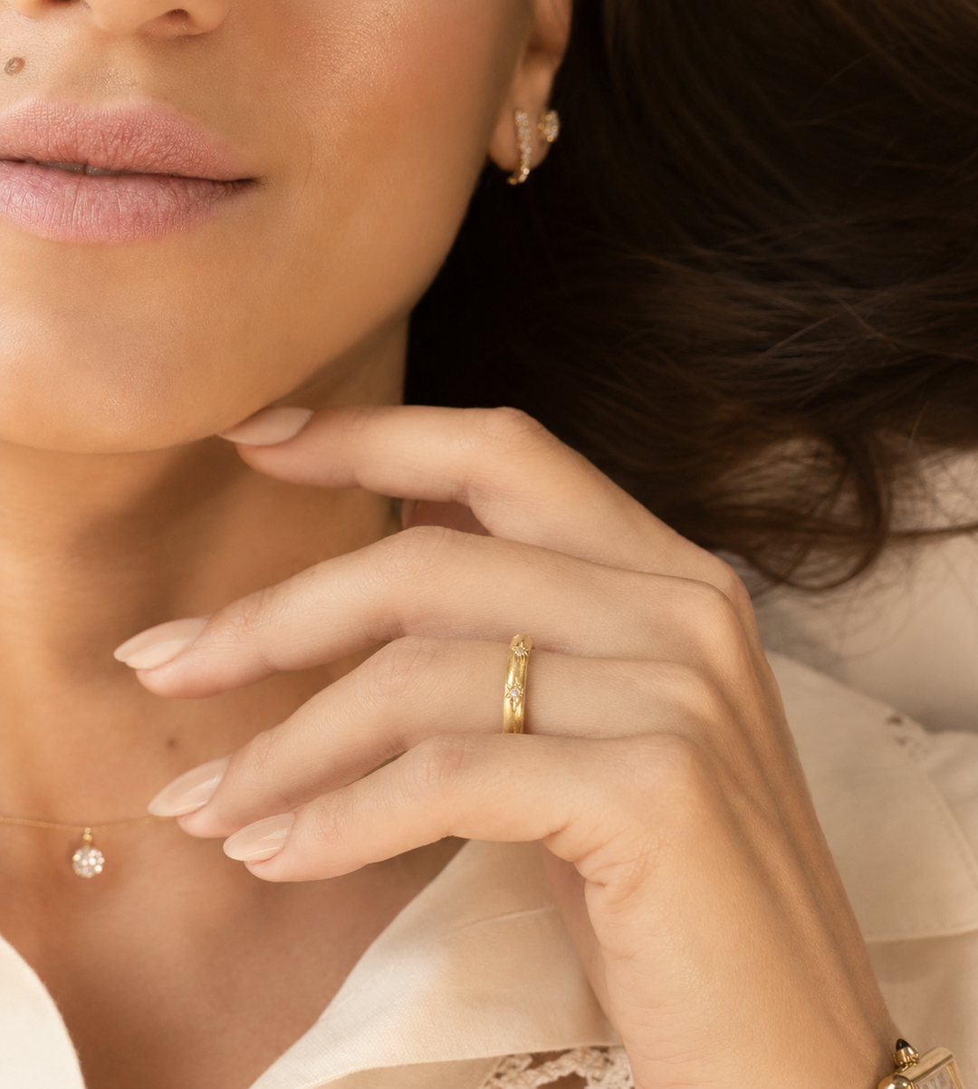 Vintage Guld Ring 18 K
