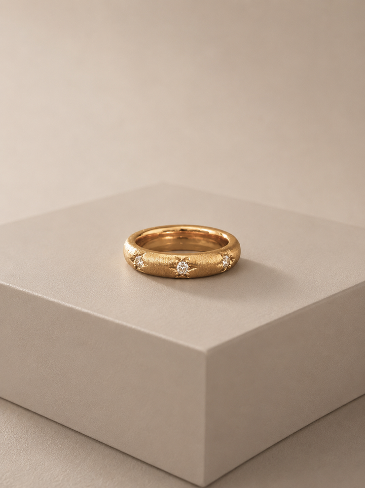 Vintage Guld Ring 18 K